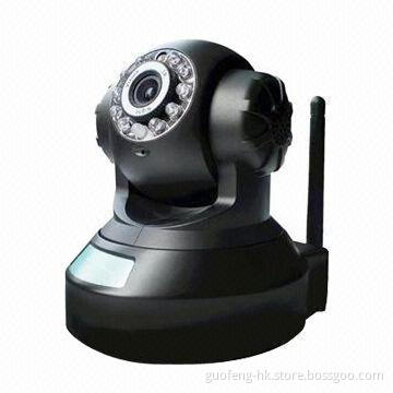 IP Camera, Babies' Monitor, Viewing on PC/Tablet/Smartphone with Motion and Voice Trigger